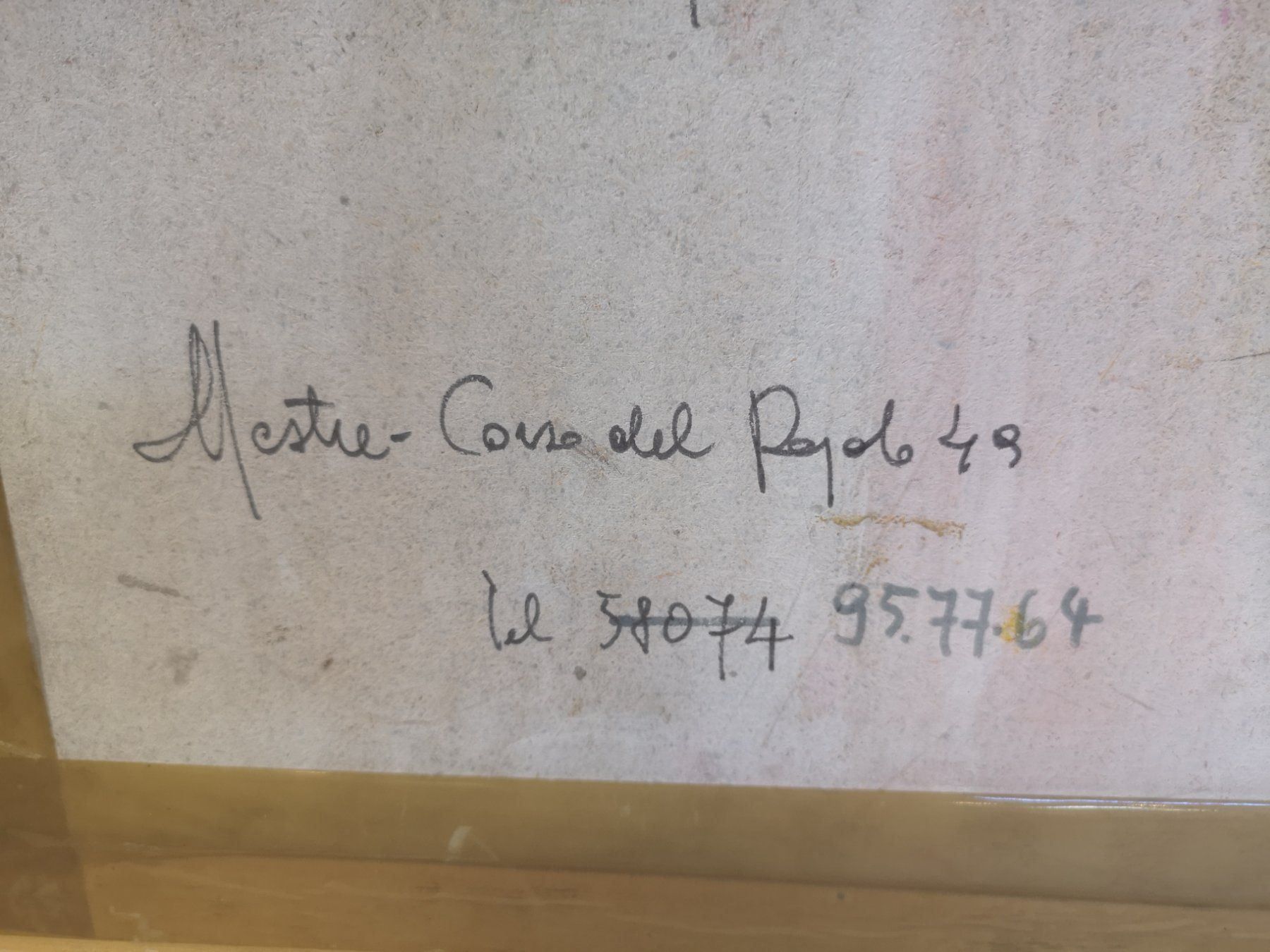 Dipinti: GUILE SUR PANNEAU SIGNÉE ET DATÉE 72 – Usato da Genève venduto da Qanil77 7
