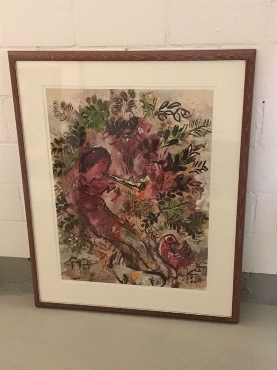 Marc Chagall in rosa Rahmen | Kaufen auf Ricardo