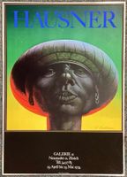 Rudolf HAUSNER (1914-1995) >Adam Orbit < Plakat handsig