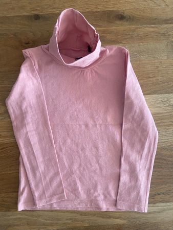 Rollkragen-Pulli ROSA, 110/116, Baumwolle/Elasthan