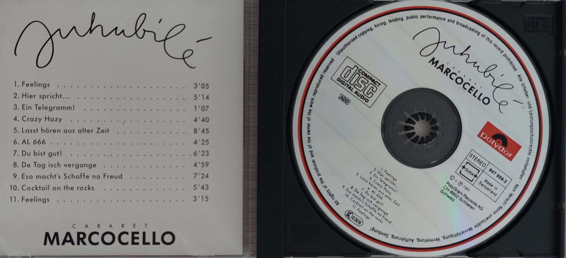 CD: Marcocello (CD) – Usato da Mellingen venduto da esteini4 2