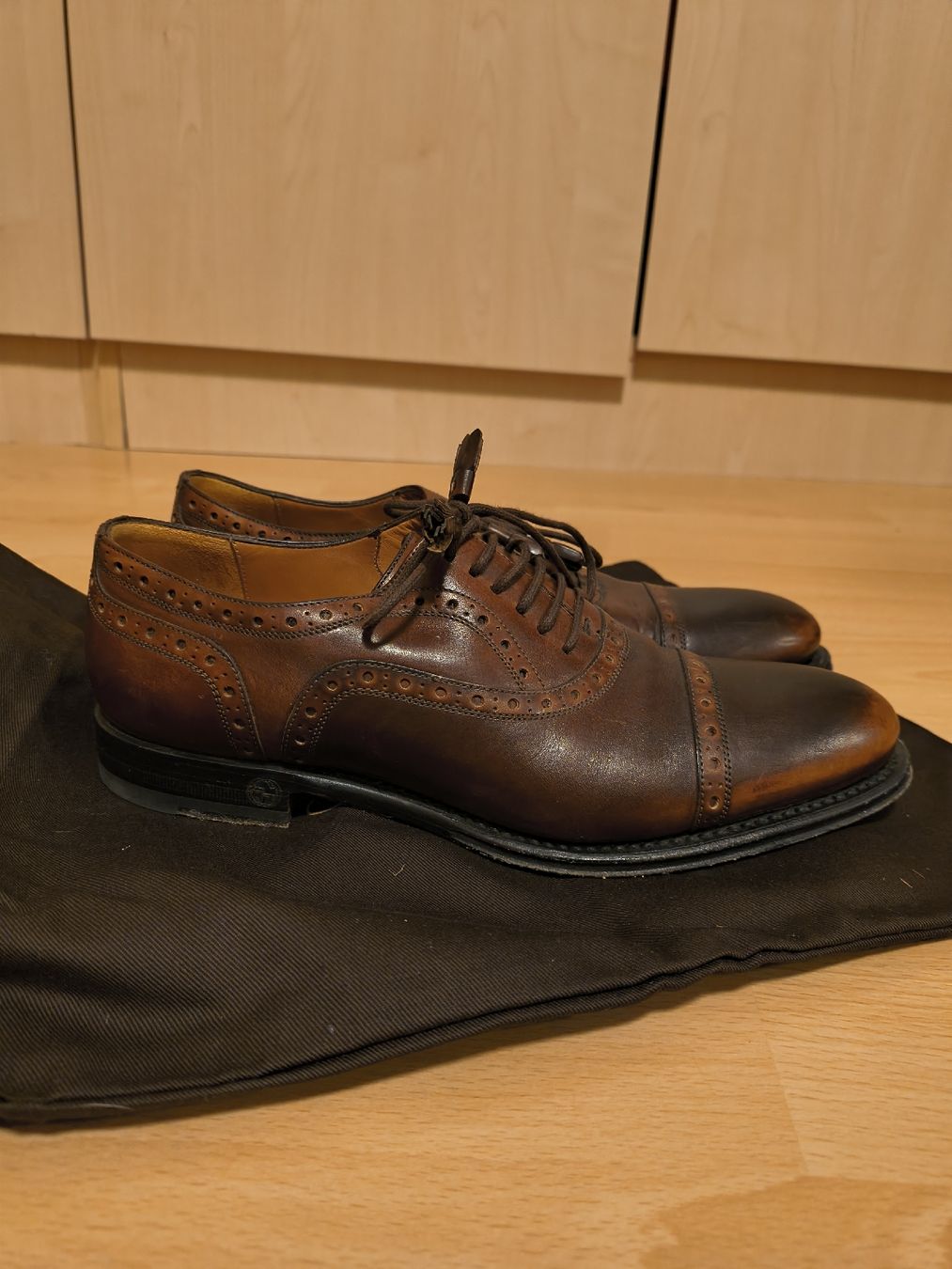 Gucci Scarpe da donna: Wunderschöne stylische Gucci Lederhalbschuhe braun – Usato da Zürich venduto da laribuechel 2