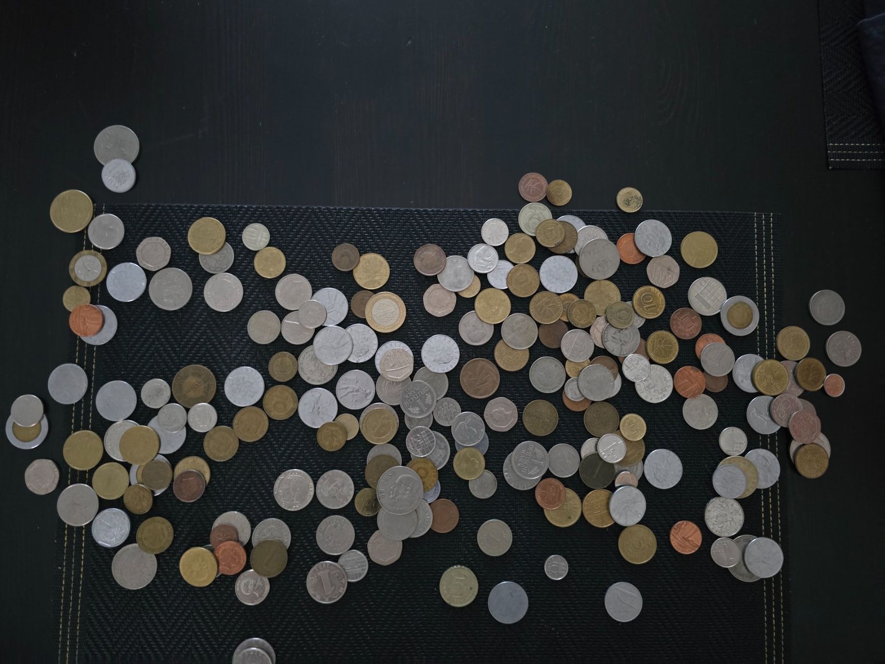 Tutti le monete: 969 grammes de pièces de monnaie – Usato da Tramelan venduto da Nirdan