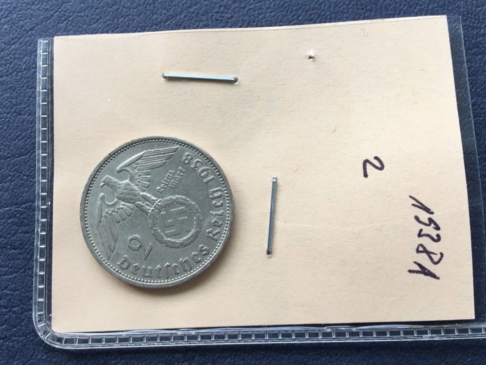 Alle Münzen: Deutsche Reich 2 Reichsmark 1938 A selten – Gebraucht aus St. Margrethen SG von alfapeugeot10 2
