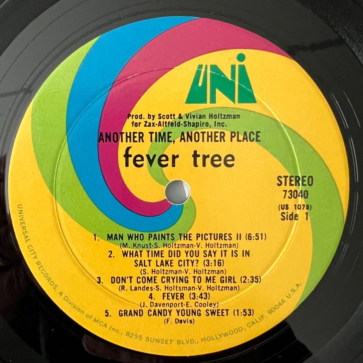 Schallplatten: Fever Tree - Another Time, Another Place / 1. US-Press. 1968 – Gebraucht aus Gais von soundcave57 3