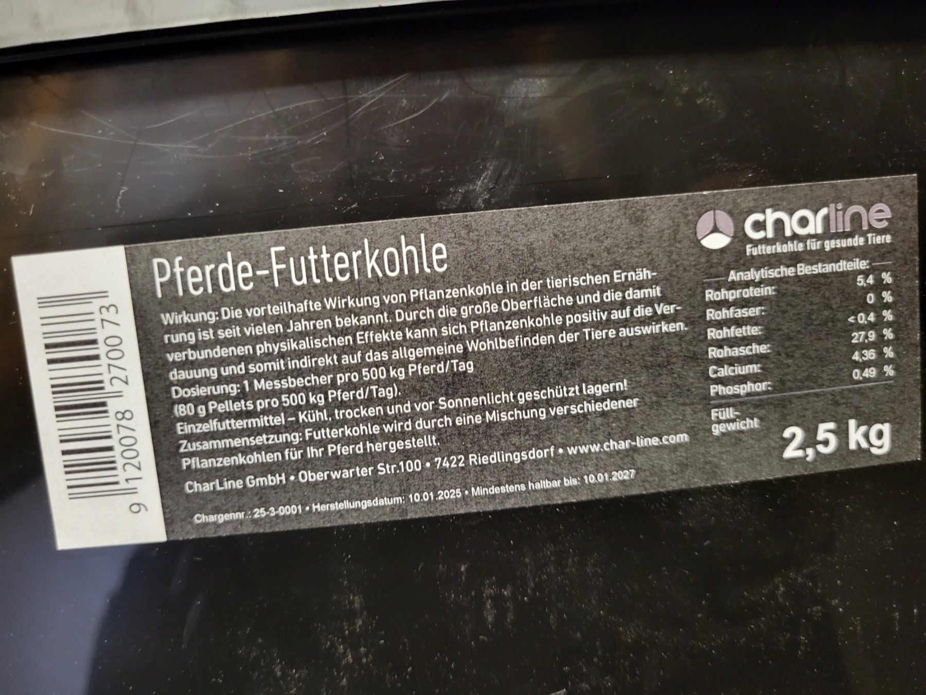 Nourriture: Pferdefutterkohle – D'occasion à Neuenegg par Crazyanimallady