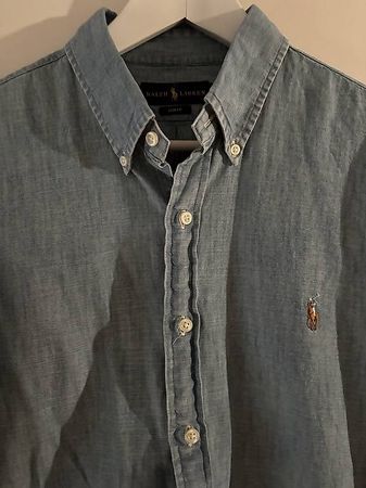 Ralph Lauren - Chemise en jeans taille L