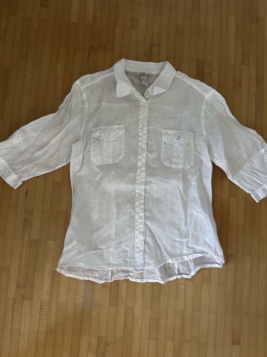 H&M Chemisiers: Classy weisse Bluse – D'occasion à Mettmenstetten par nad_9nq2