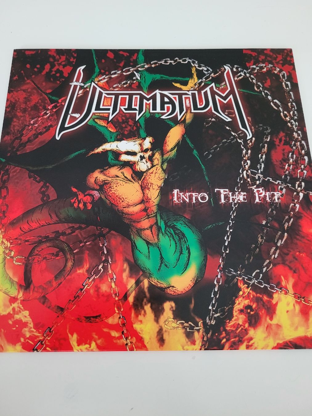 Schallplatten: Ultimatum - Into The Pit Vinyl LP Thash Metal – Neu (gemäss Beschreibung) aus Münsingen von Drachenwurst