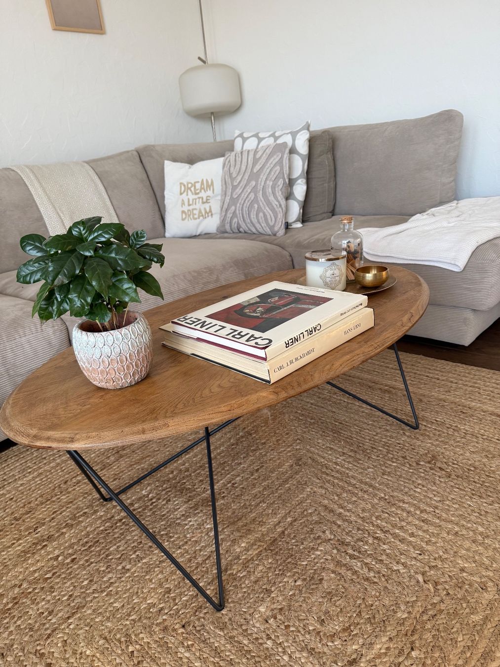 Tavoli: Ovaler Couchtisch aus Eichenholz -  vintage Stil – Usato da Ebikon venduto da Mirakel3 1