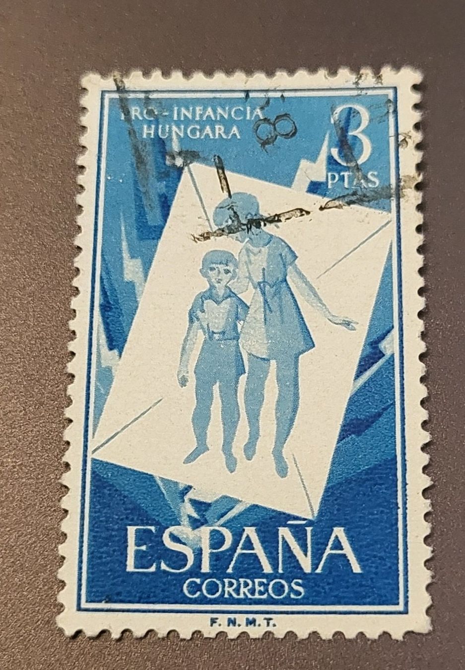 Tutti i francobolli: Spanien 1956 briefmarke – Usato da St Gallen venduto da Stampsalshobby