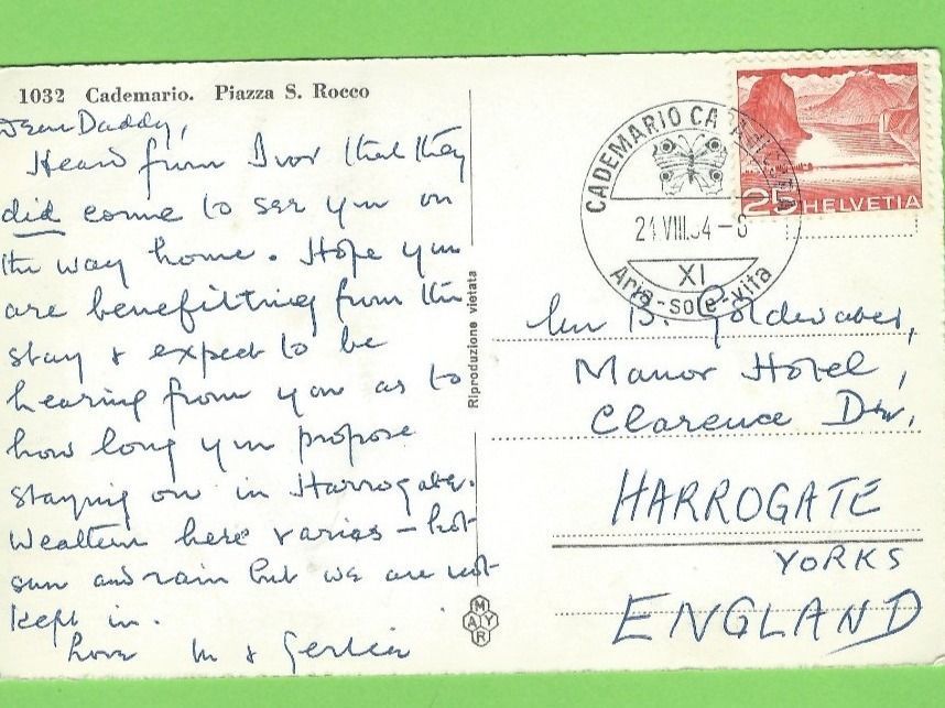 Cartoline postali: Luzern – Usato da Zürich venduto da t24_de 1