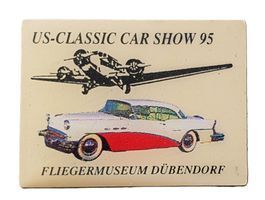 U486  Pin US - Classic Car Show 1995 Fliegermuseum Dübendorf