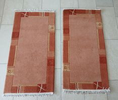 2er Set wunderschöne Vorleger Teppich Läufer, 60 × 120, neu!