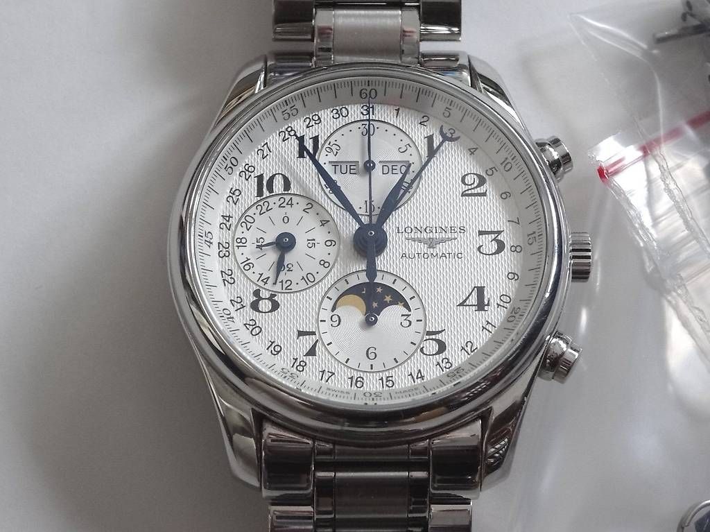 Longines Orologi: Longines Master Collection Moonphase, Fullset 1.Hand – Usato da Oberwil b. Zug venduto da JICKY-1889 1