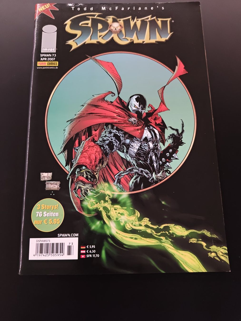 Comics: Spawn Comic Heft Nr 73, Deutsch – Gebraucht aus Sumiswald von geesoft