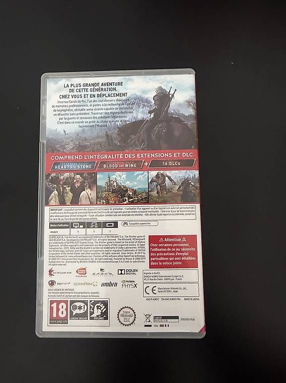Spiele: Jeu nintendo switch The Witcher édition complète  – Gebraucht aus Pully von karinos1526 2