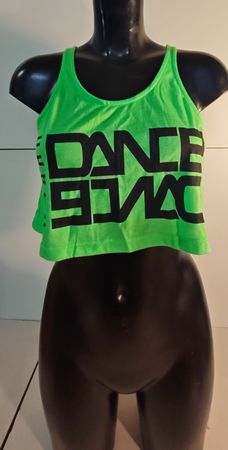 Tank Top in Neon Grün, neu in Gr.XS für Damen. (nov409)