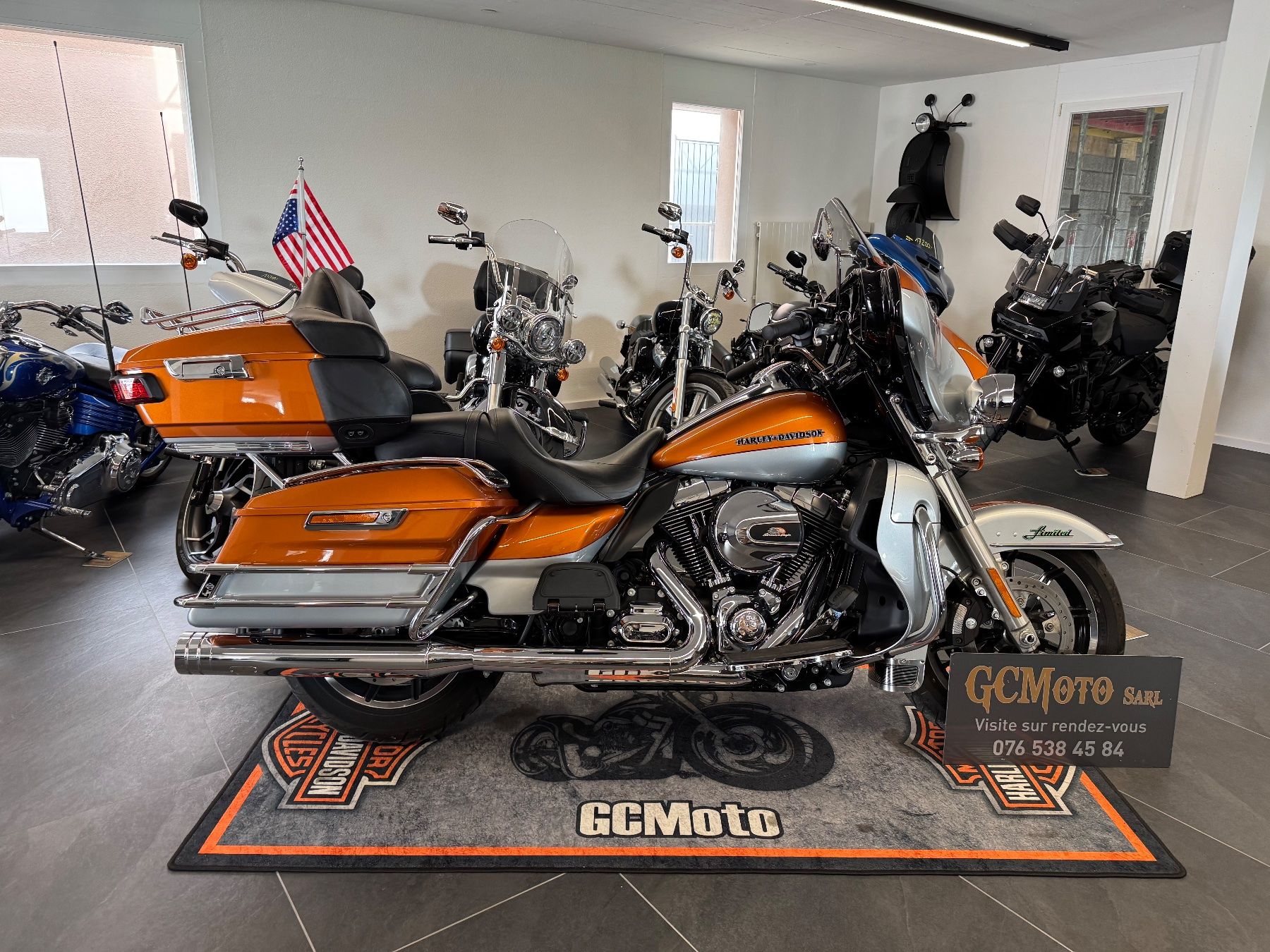 Harley-Davidson Touring: Harley Davidson Electra Glide 103 35kW LEASING POSSIBL – D'occasion à Echallens par HD90 3
