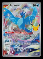 Articuno 132/128 Pokemon 30th Celebration EN
