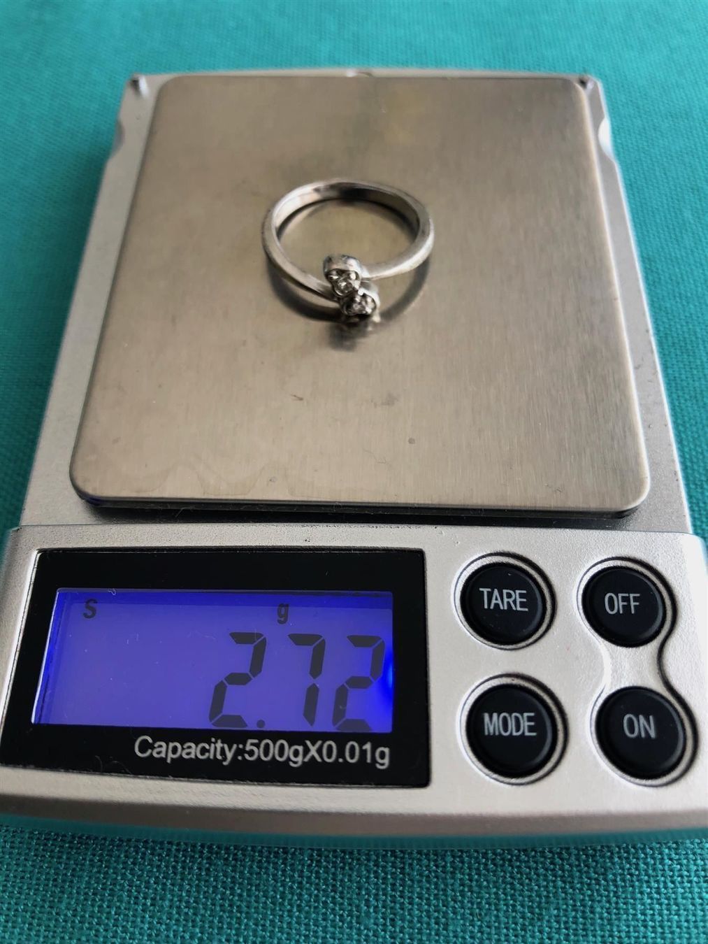 Anelli: Seltene Silber Ring mit Edelstein, 925er – Usato da Steinhausen venduto da Super05 9