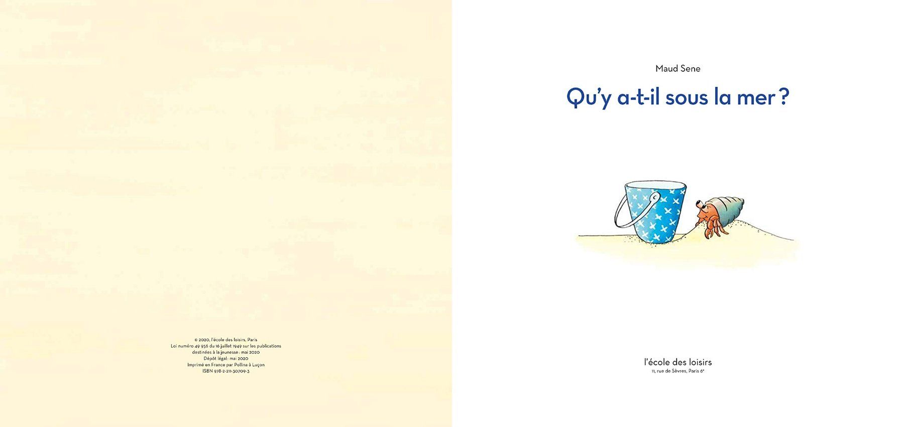 Livres: Qu'y a-t-il sous la mer? – D'occasion à Neuchâtel par Dualseele 1