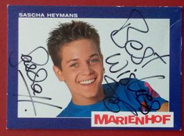 Sascha Heymans Autogramm signiert Fotopostkarte 10x15cm