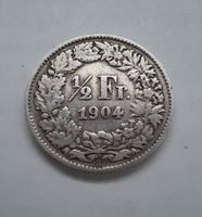 1/2 Franken Silber 1904