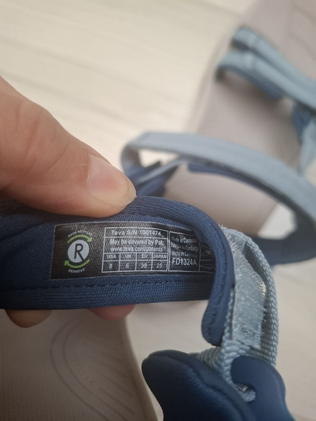 Teva Scarpe da donna: Chaussures de marche Teva utilisé 1x taille 39 – Nuovo (secondo la descrizione) da Chabrey venduto da Frederica239 1