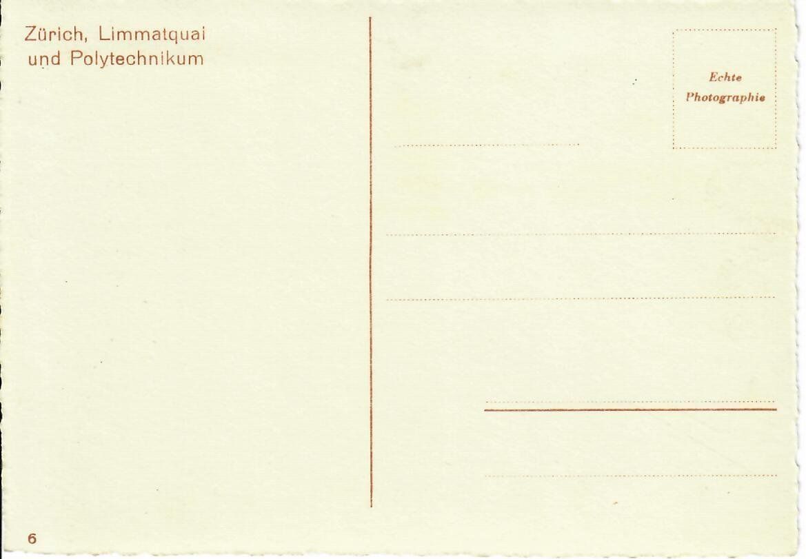 Cartoline postali: Zürich – Usato da Hochdorf venduto da Ziegel-16 1