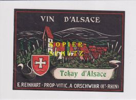 Etikette - Tokay d'Alsace /bd