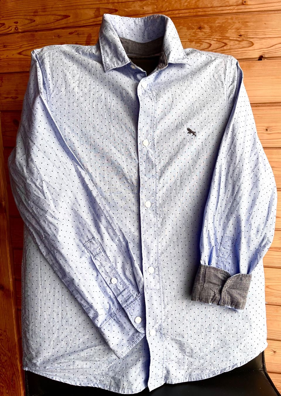 Camicie, T-shirt & Polo: Cooles Langarm-Hemd Gr.146 L.O.G.G. – Nuovo (secondo la descrizione) da Winterthur venduto da Butzel