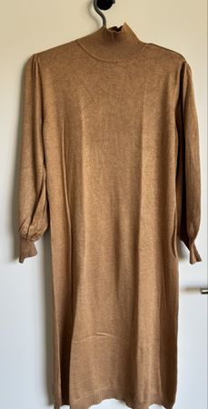 Winter turtle Neck Dress Brown Size L