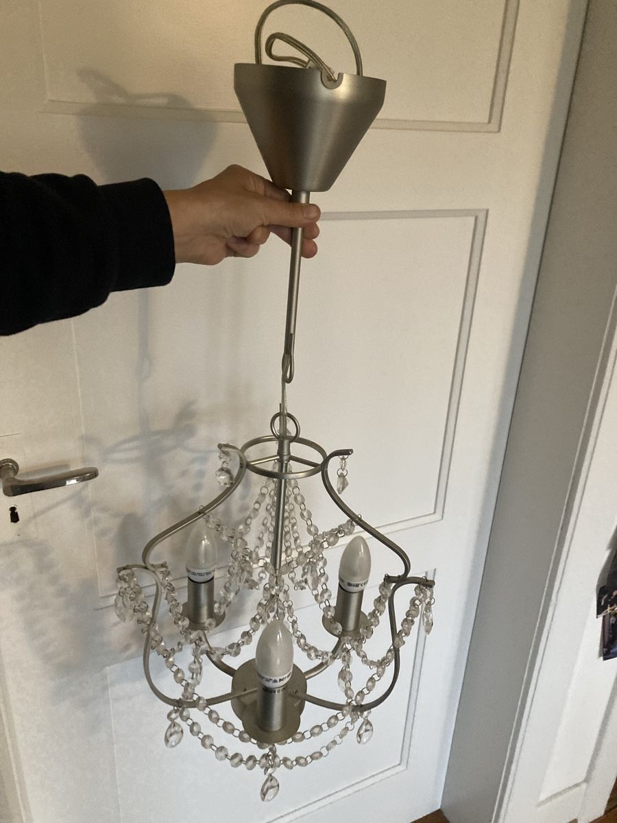 Ikea Lampadari & plafoniere: Lampe Kristaller Ikea  – Usato da Bern venduto da Daniela7312 2
