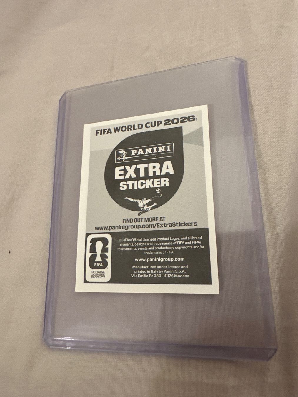 Panini Sammelbilder & Trading cards: Extra Sticker Silber WM 26: Achraf Hakimi – Neu und originalverpackt aus Buchs ZH von sah_gn89 1