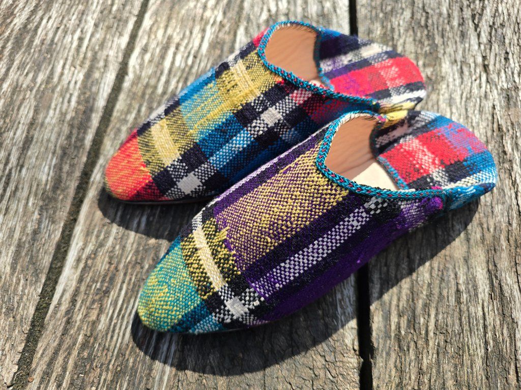Damenschuhe: Babouches: Kelim (36) – Neu (gemäss Beschreibung) aus Romanshorn von Rachacha 1
