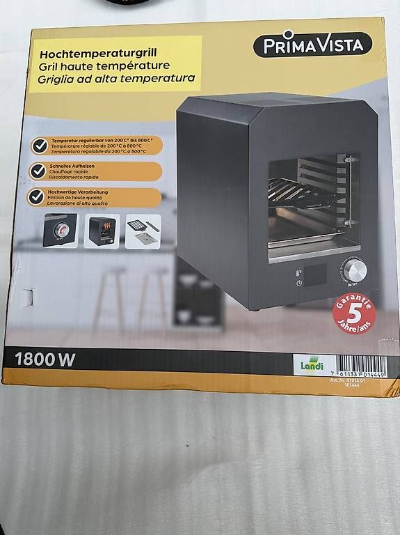 Griglie: Hochtemperaturgrill NEU & OVP – Usato da Koppigen venduto da Ekos 1