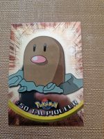 Pokémon Topps 1999 Taupiqueur #50 HOLO Foil TV Animation FR
