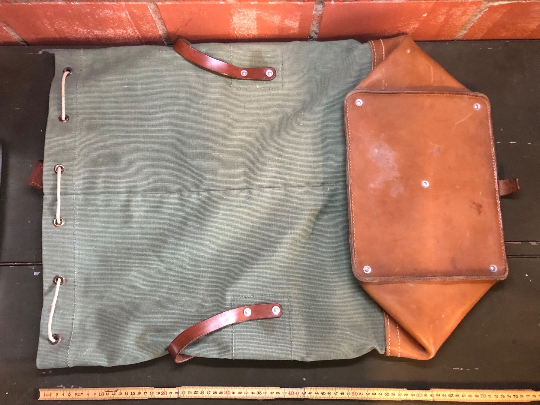 Schweizer Armee Borse: Schweizer Armee Militär Materialsack Seesack Werkzeugtasche – Usato da Madiswil venduto da TEMISO 2