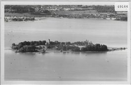 Flugaufnahme Insel Ufenau