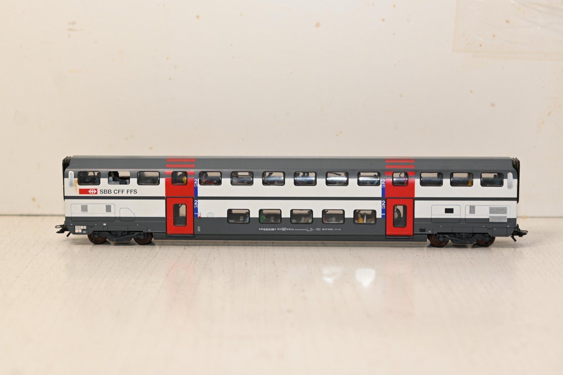 Hag Modelleisenbahnen: SBB IC Doppelstock 2 Kl Hag HO/AC mit OVP – Gebraucht aus Laupen ZH von Zmoewe