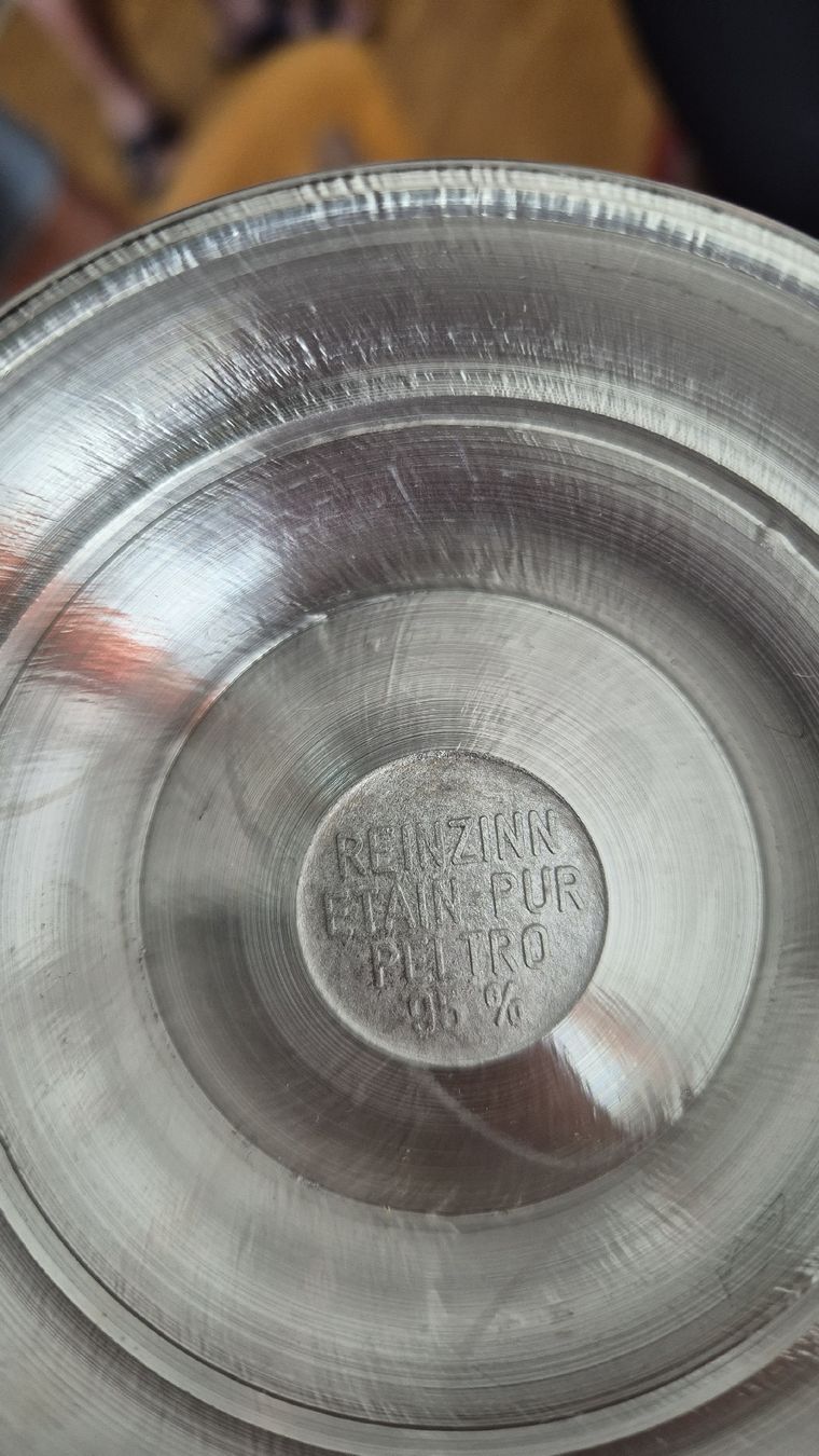 Geschirrsets: Antikes Zinngeschirr 32-teilig – Neu (gemäss Beschreibung) aus St. Gallen von Sidney1879 6