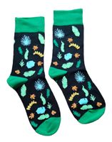 Socken Blätter / Monstera / Palmen / Ahorn / Leaves