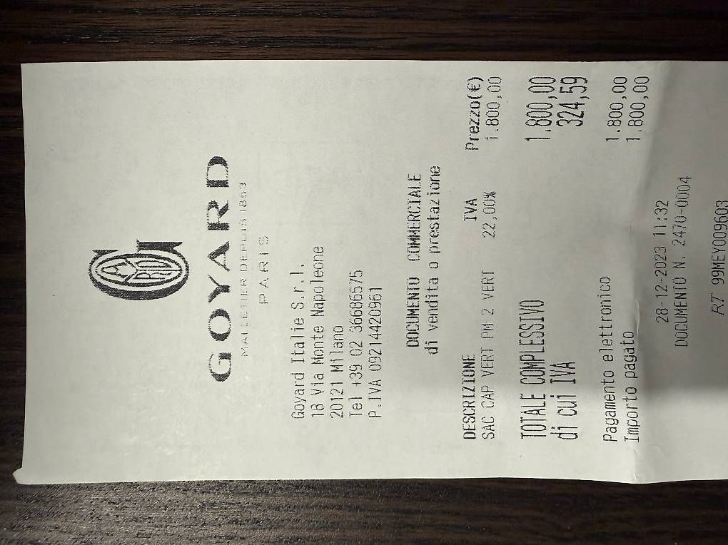 Goyard Borse: Goyard Cap Vert Bag – Nuovo e nell'imballaggio originale da Ostermundigen venduto da saj_nn9k 3