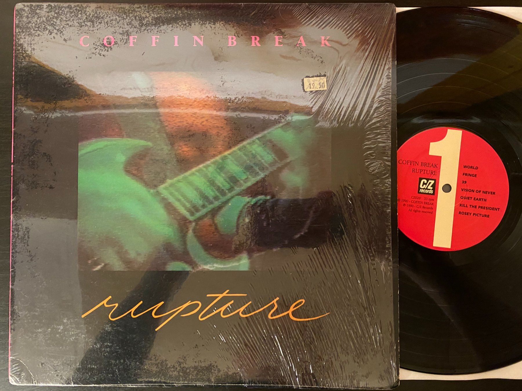 Dischi in vinile: Coffin Break – Rupture [LP US 1990] – Usato da Tamins venduto da Dark-Skull-Vinyl