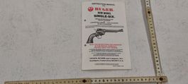 ANLEITUNG RUGER SINGLE-SIX