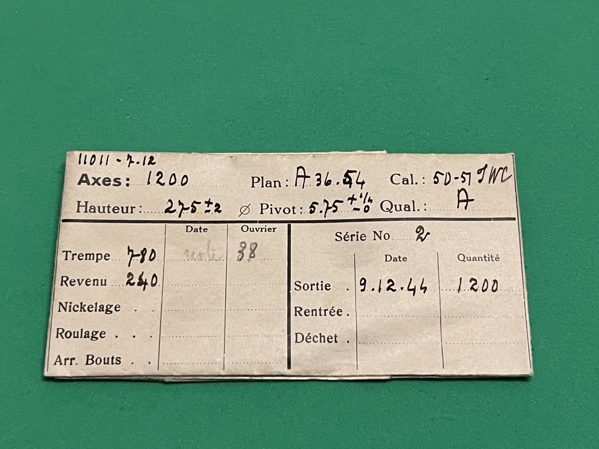IWC Orologi: IWC axe de balancier Lot 12 Pièces – Nuovo (secondo la descrizione) da Bassecourt venduto da 59.00chf