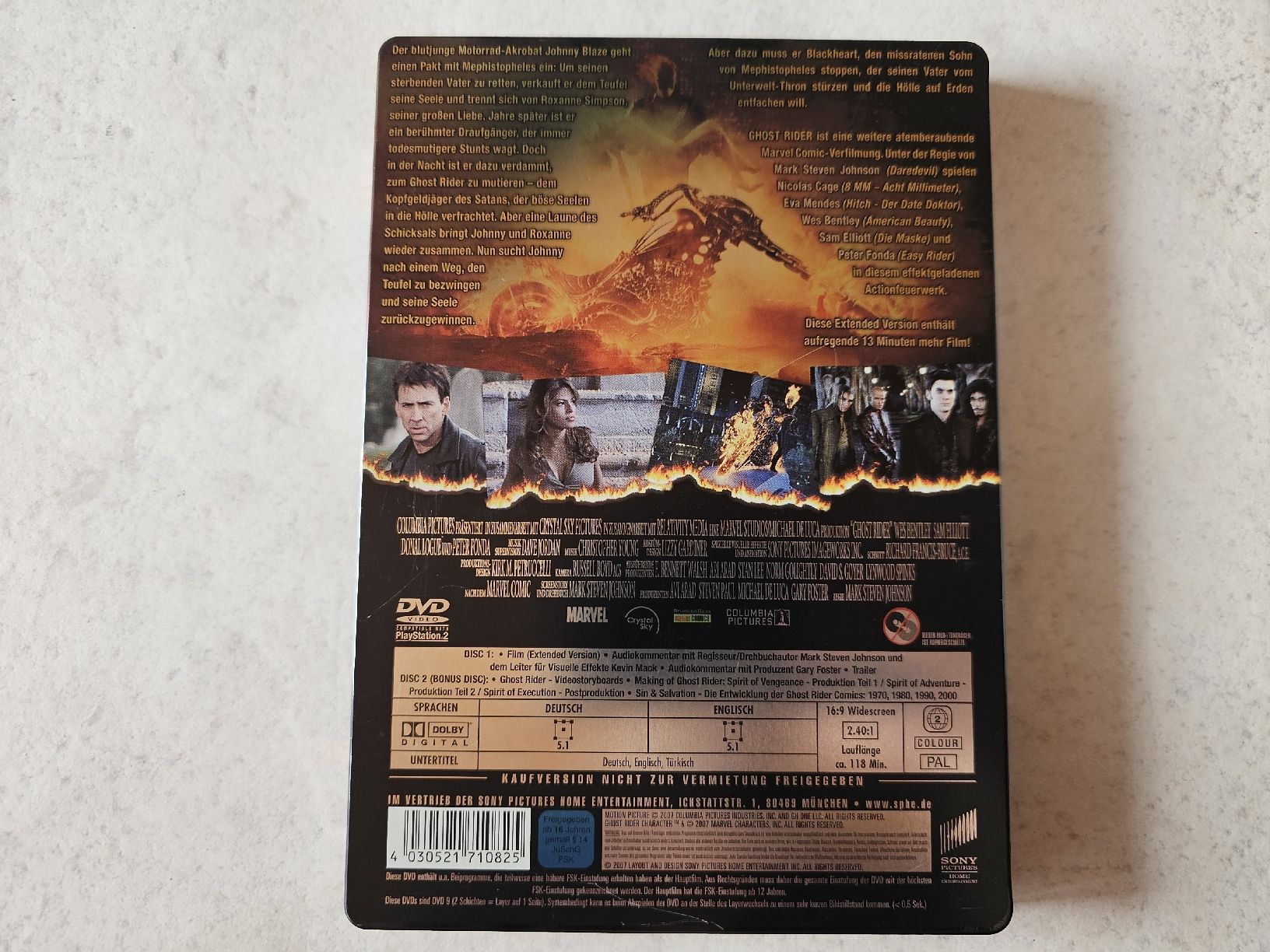 Alle DVDs: Ghost Rider  -  Steelbook Extended Version – Gebraucht aus Schneisingen von backstore24 1