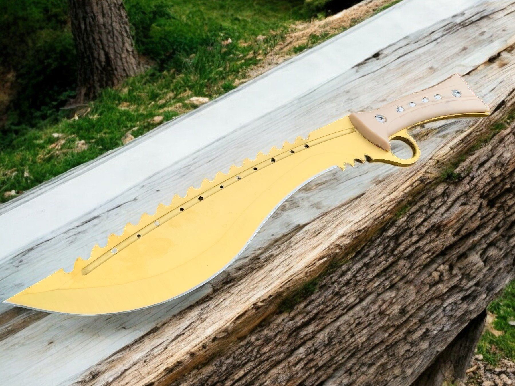 Accessori: Private First Class GOLD Messer 45.5cm – Nuovo e nell'imballaggio originale da Bergdietikon venduto da shopAgent 2