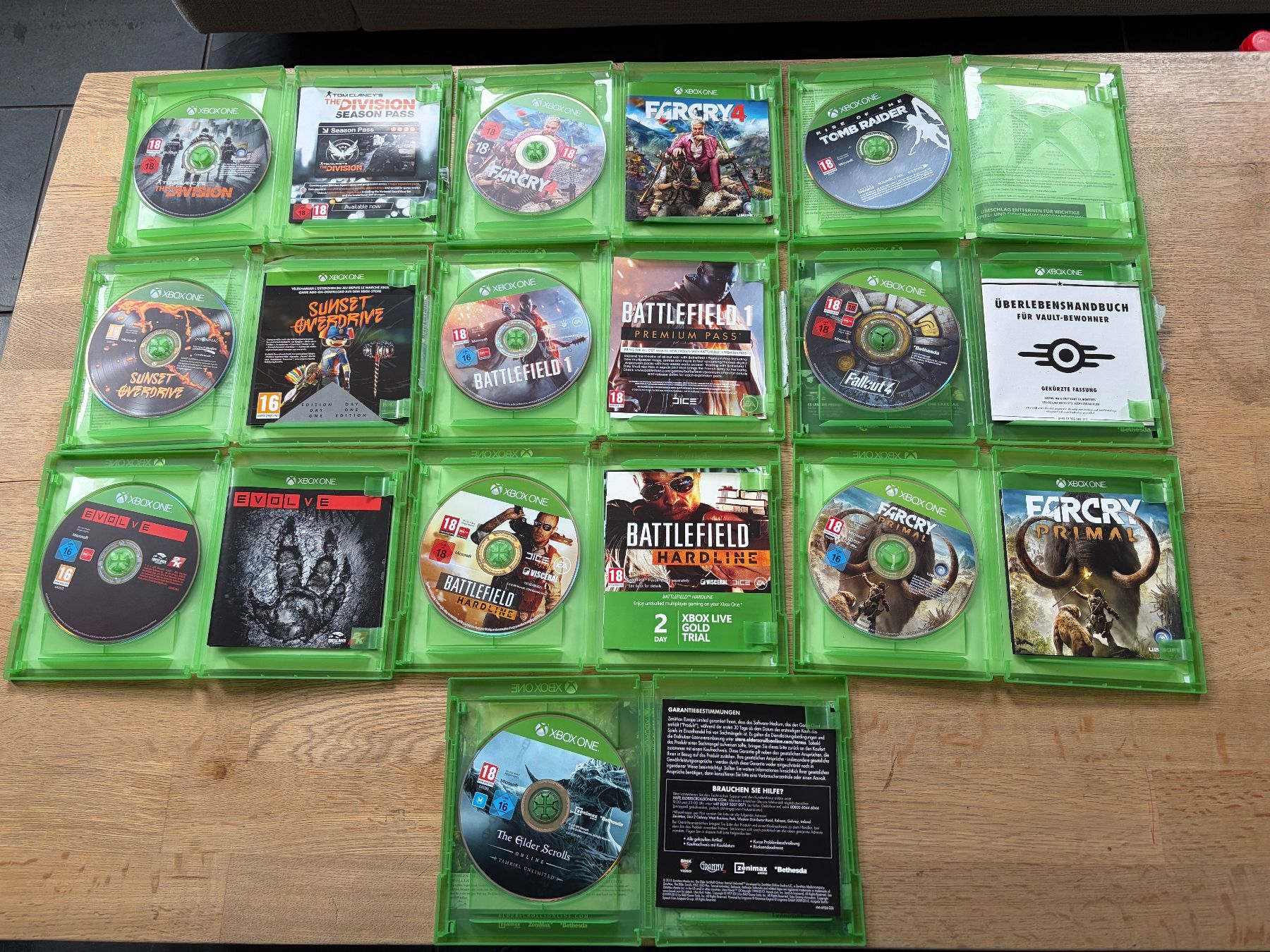 Giochi: 10 Xbox One Games Bundle – Fallout 4, Far Cry, Battlefield.. – Usato da Märstetten venduto da fury_psg 2